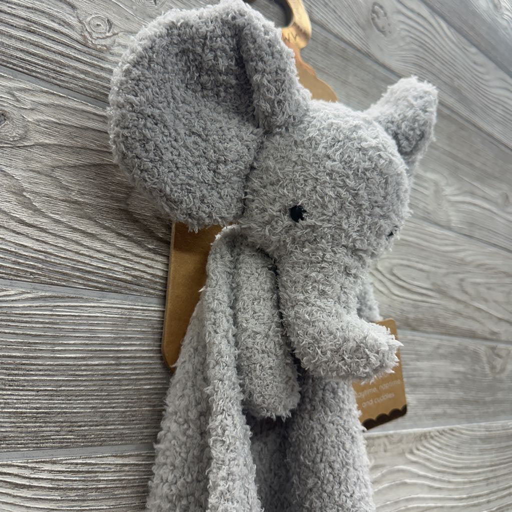 NEW Soft And Cozy Feather Knit Lovey Elephant