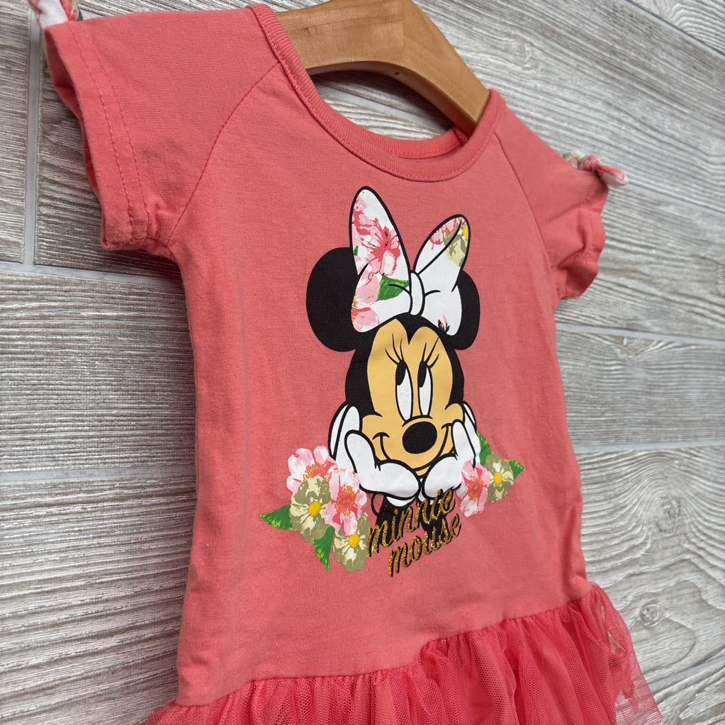 Minnie Mouse Shirt Tulle Peplum 18M