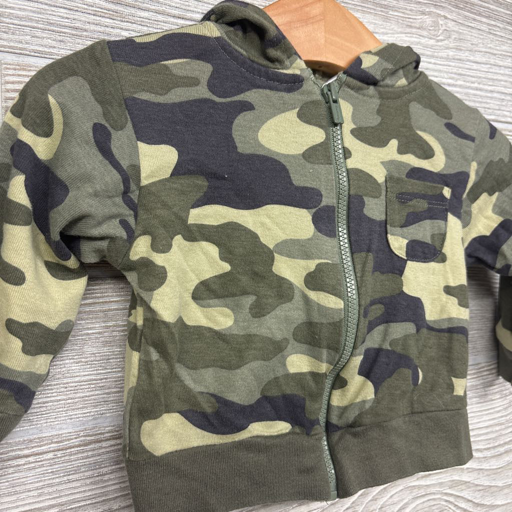 Light Camo Cotton Jacket 0-3M