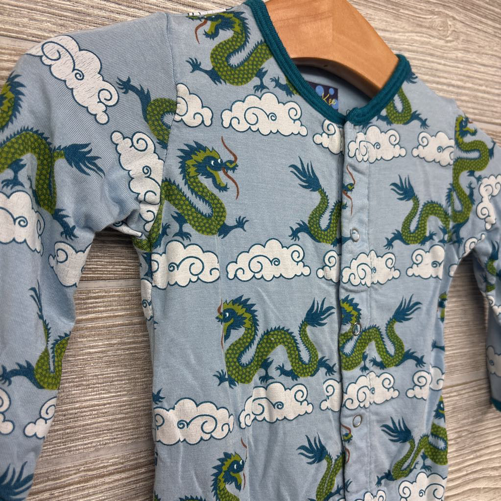 Snap Up Bamboo Outfit Dragons 3-6M