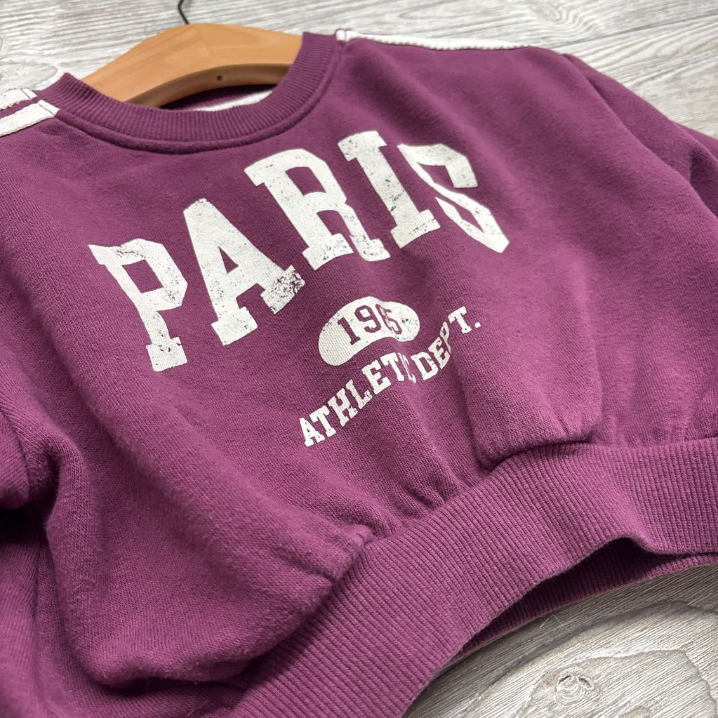 Crop Crewneck Paris 18M