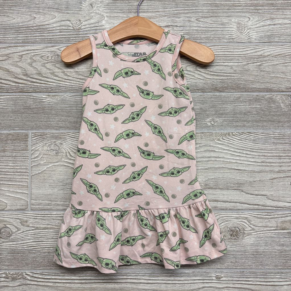 Peplum Tank Top Dress Grogu 18M