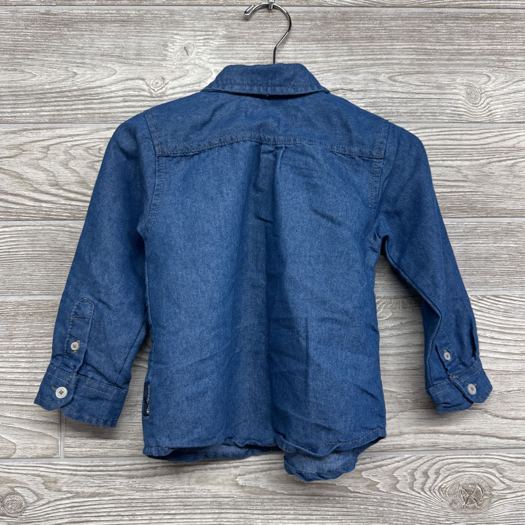 Chambray Button Up Shirt 18M
