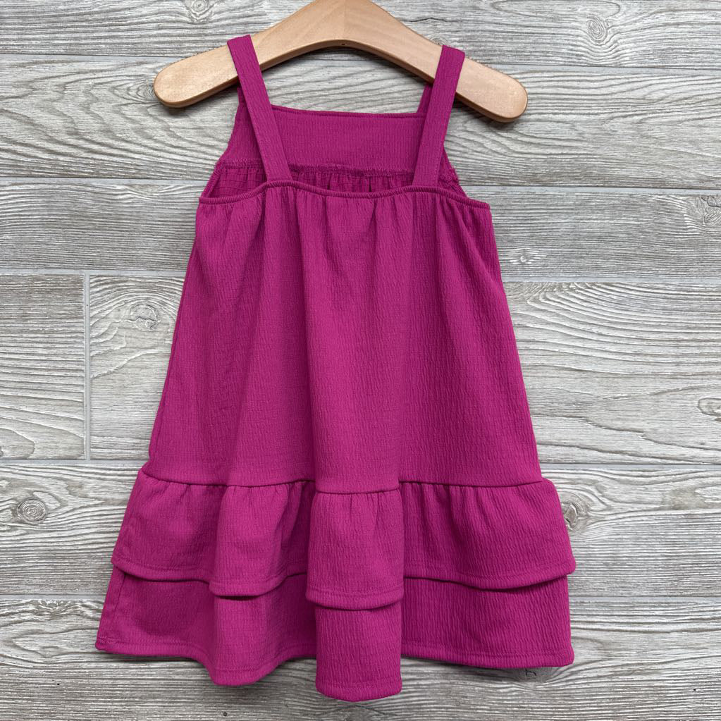 NEW Macrame Sleeveless Tiered Dress 3t