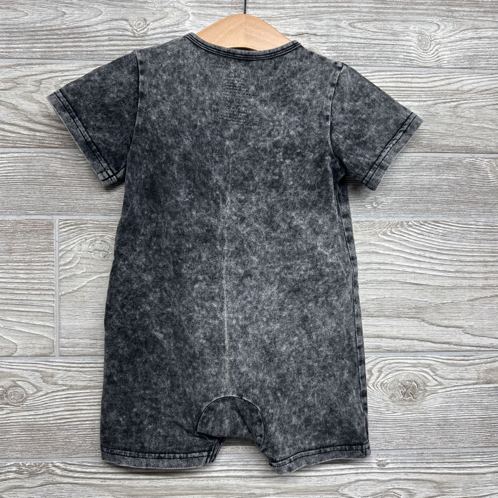 Weathered Pocket Shorty Romper 18-24M