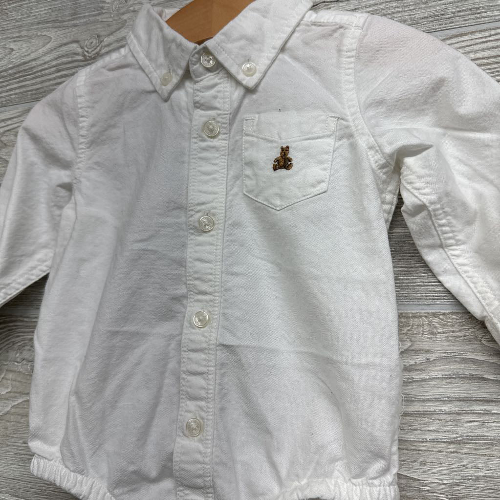 Oxford Button Up Shirt 9-12M
