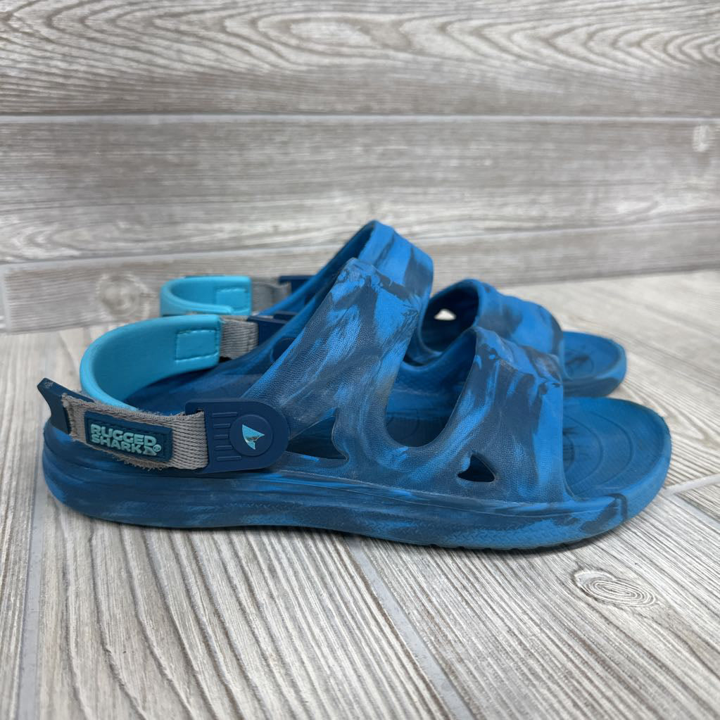 Adventure Trail Velcro Sandals Tie Dye 3y