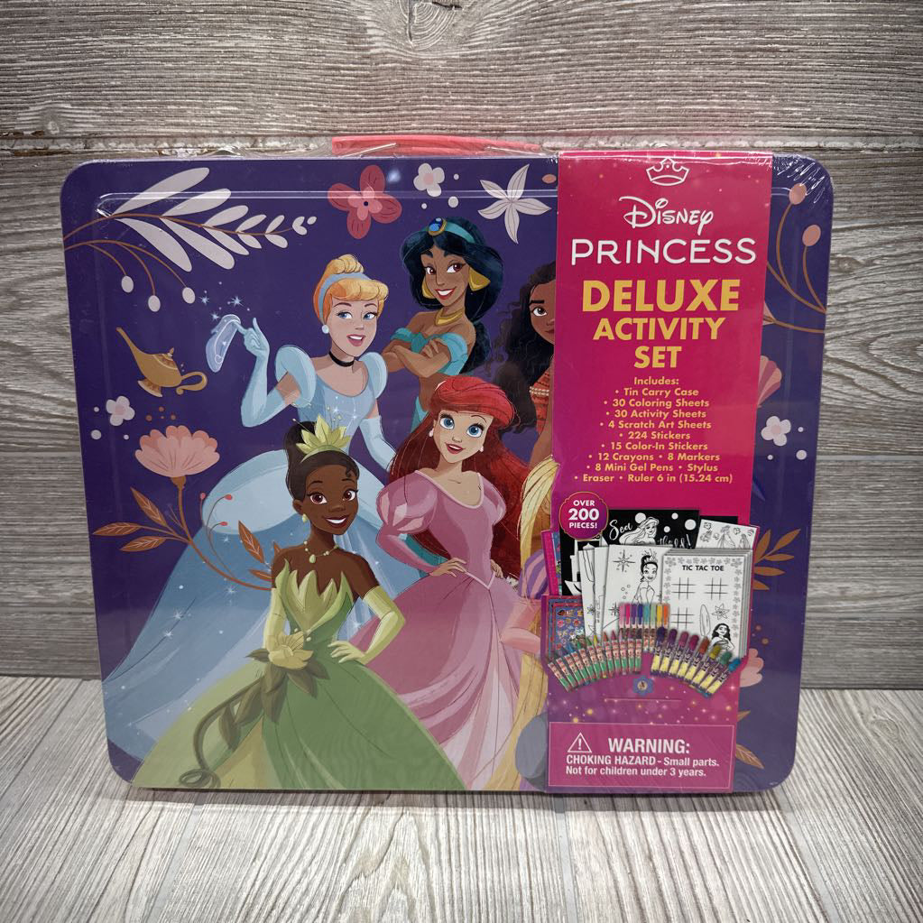 NEW Princess Deluxe Activity Set