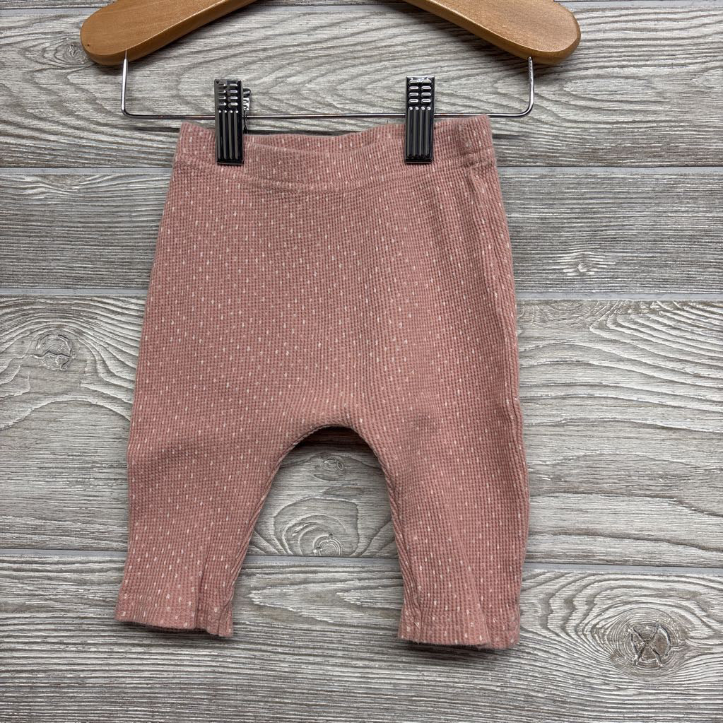 LS Waffle Knit Side Snap Shirt & Pants Dots 6-9M