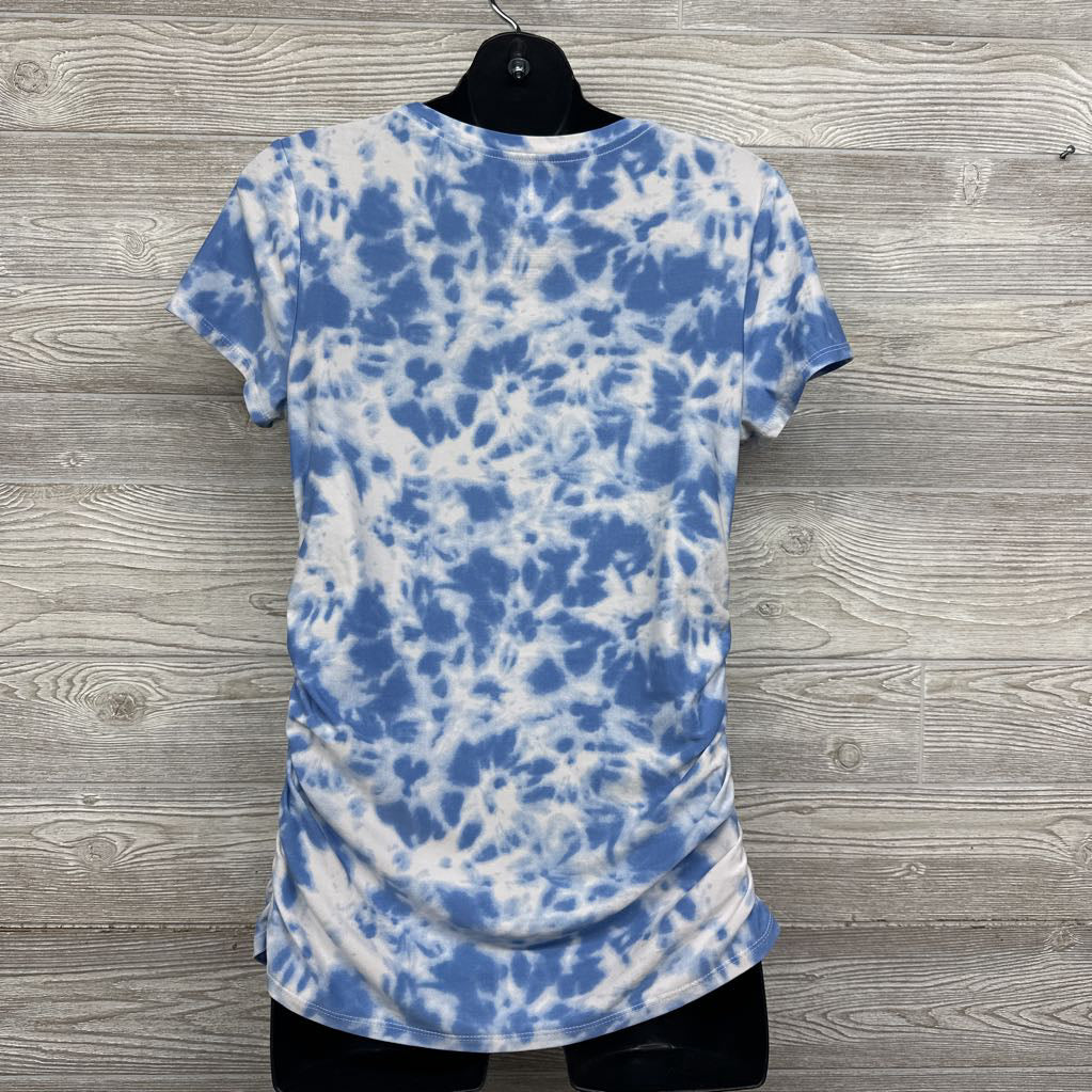 Tie Dye Shirt Red White & Blue Medium