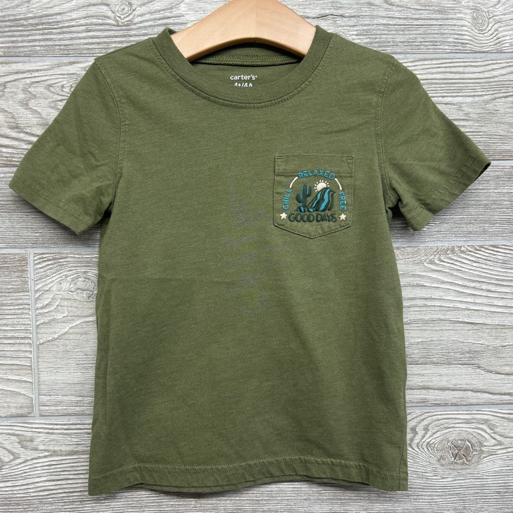 Shirt Chest Pocket Good Days 4T