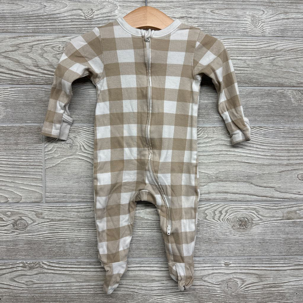Sleeper Gingham 6-9M