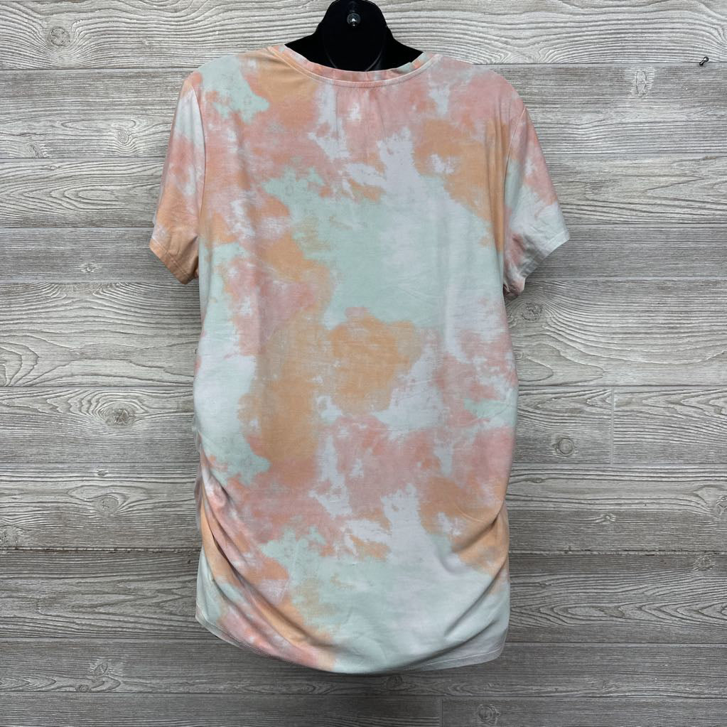 Rouched Shirt Tie Dye Hello Baby XL