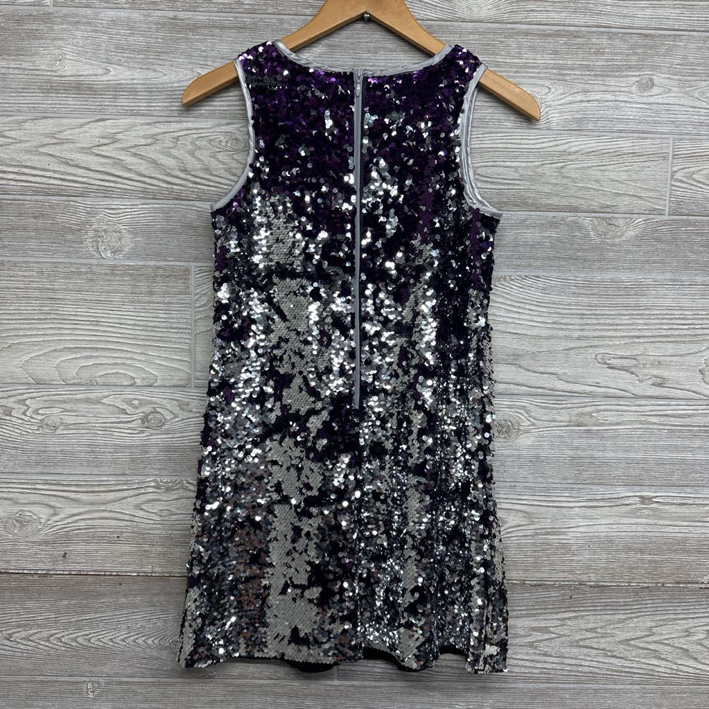 Tank Flip Sequin Dress 10-12