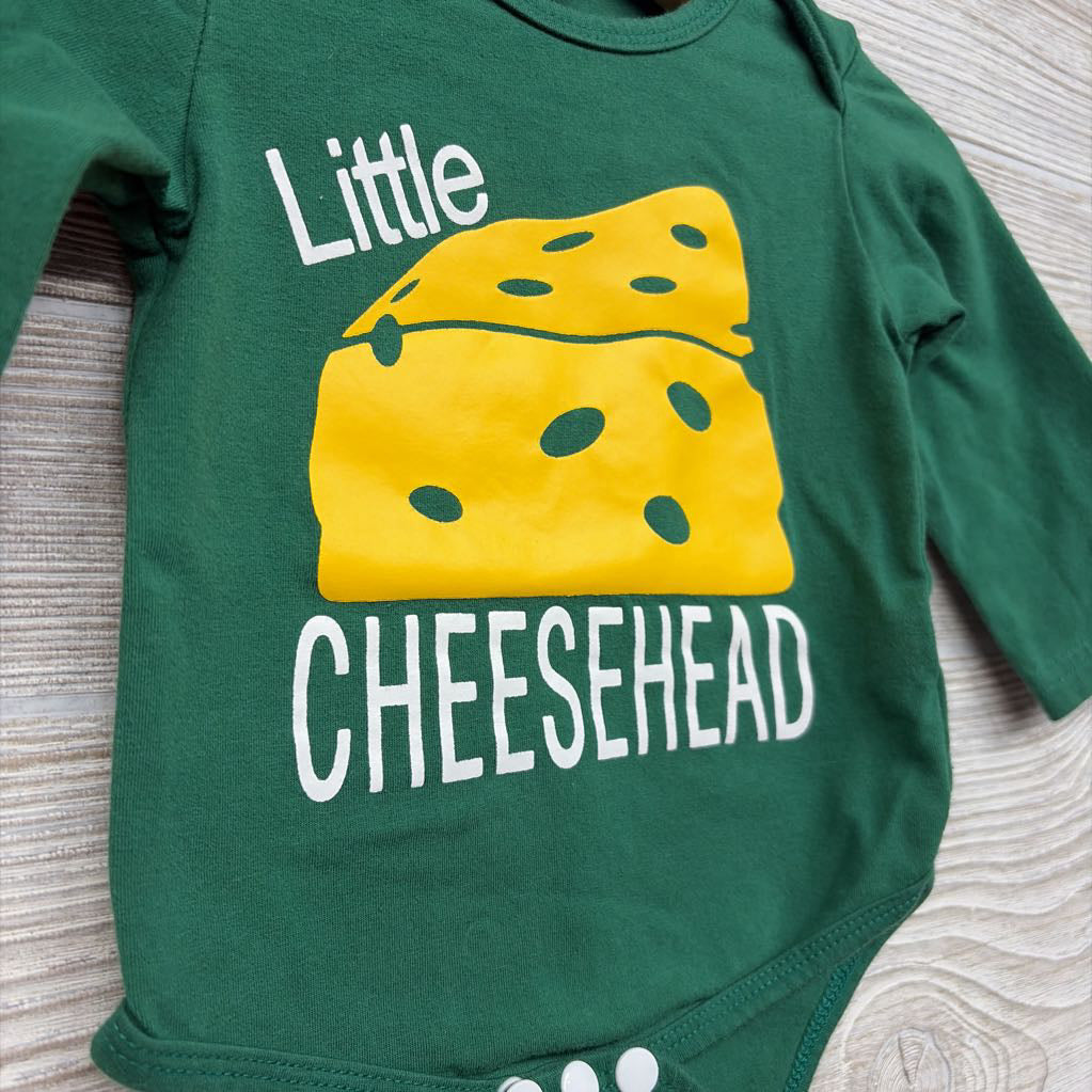 LS Bodysuit Little Cheese 0-3M