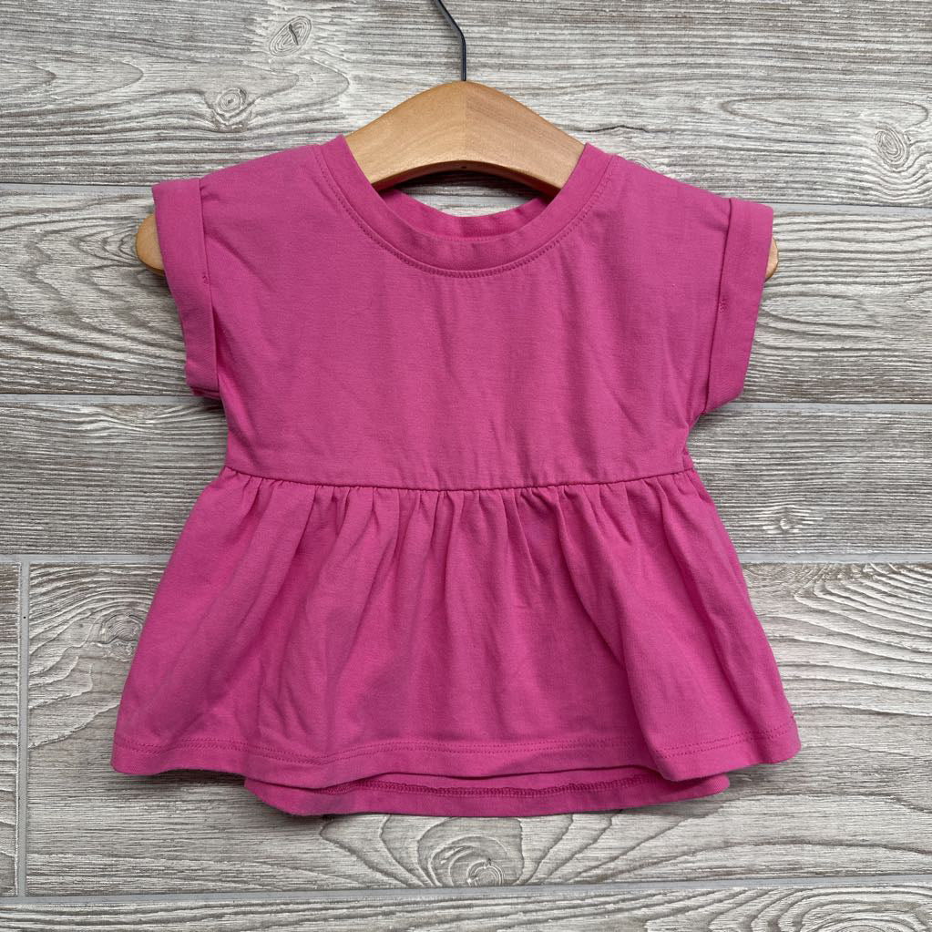 Peplum Tunic Cuffed Sleeves 12M