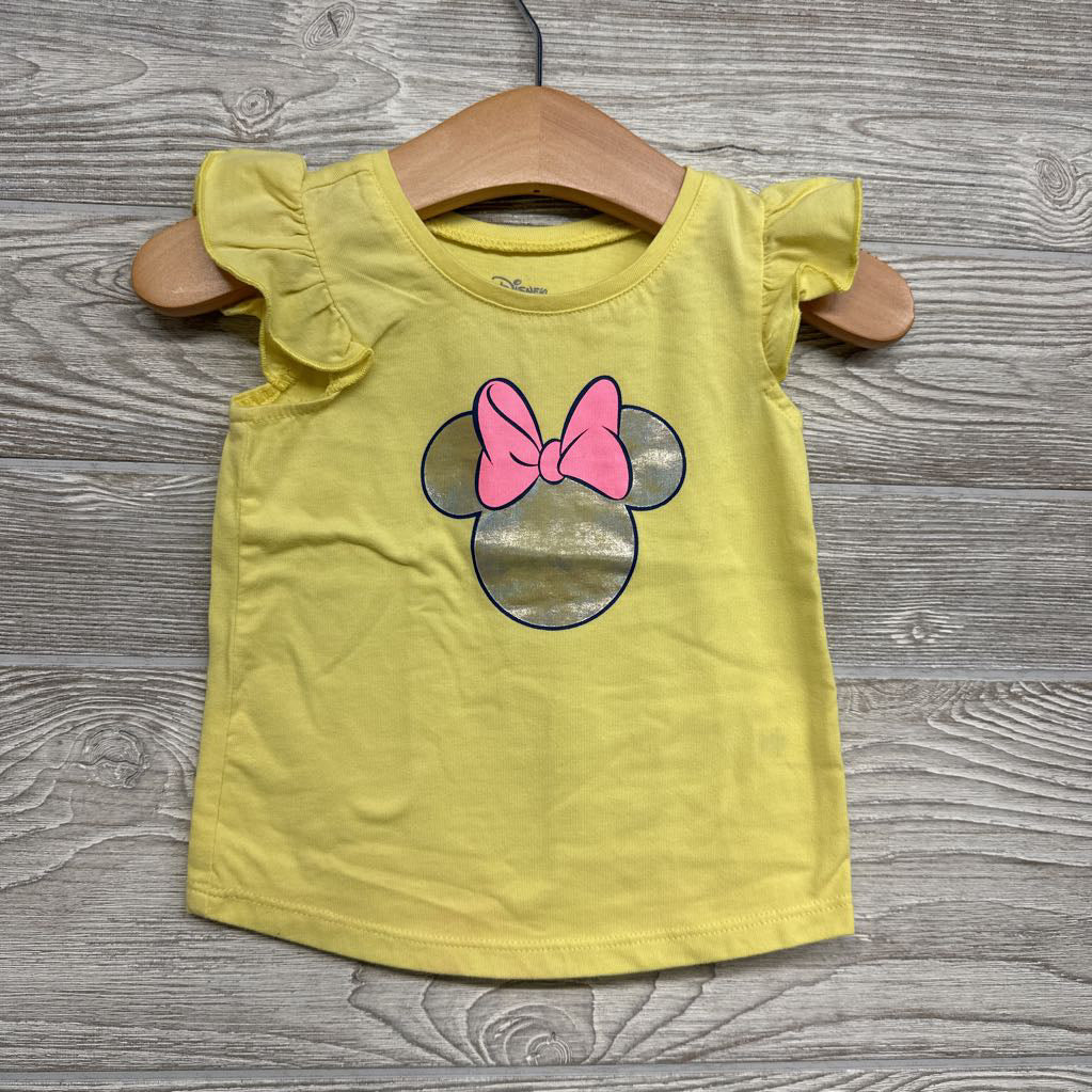 Flutter Sleeve Shirt Mickey Mouse 12M