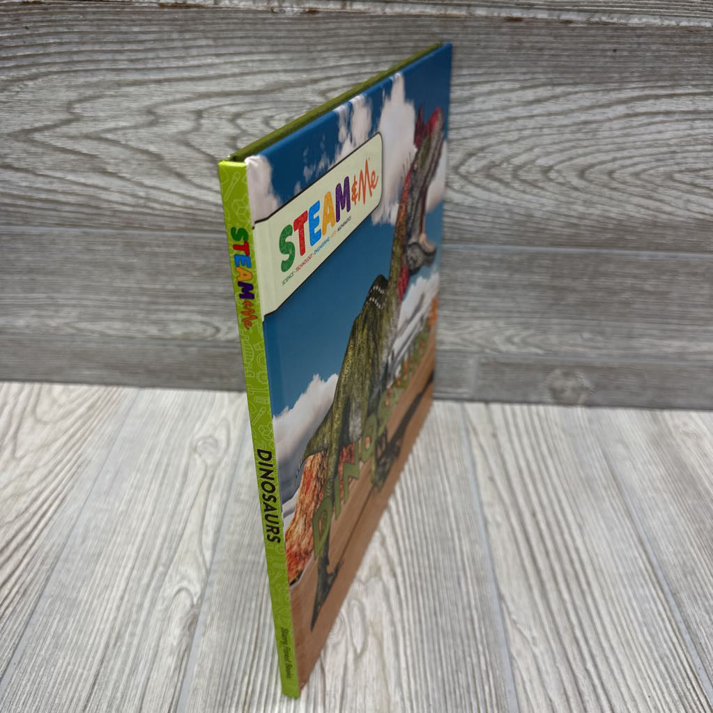 Hardcover Book Steam & Me Dinosaurs