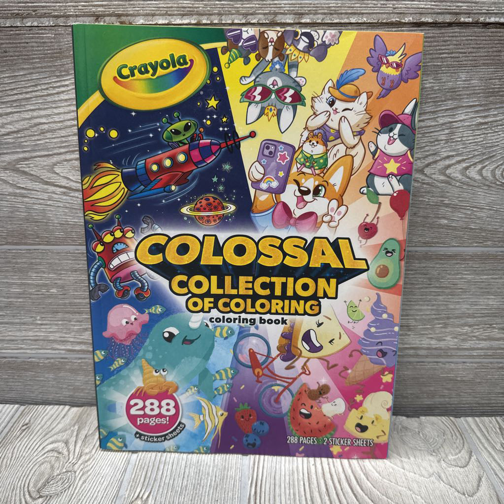 Crayola Colossal Collection Of Coloring Book