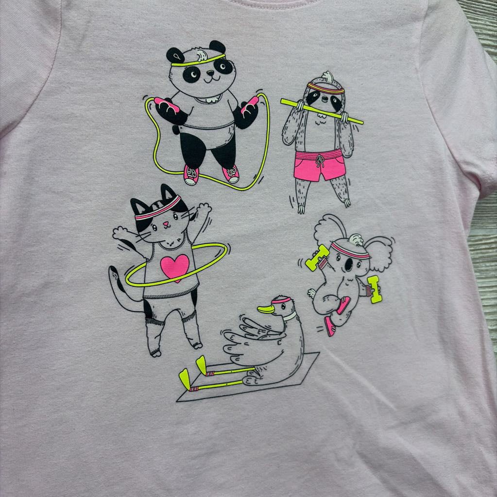 Shirt Panda Sloth Cat 4-5