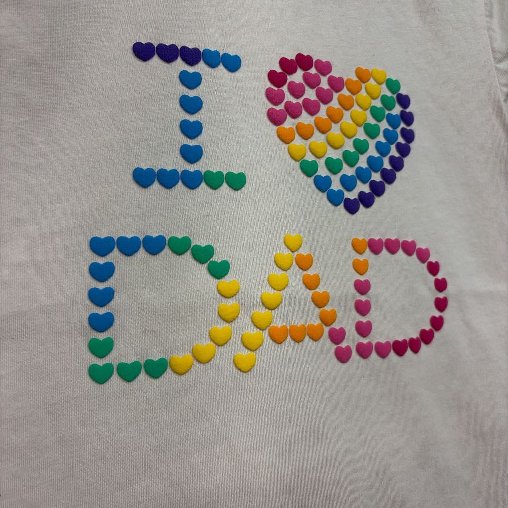Shirt I Heart Dad 5-6