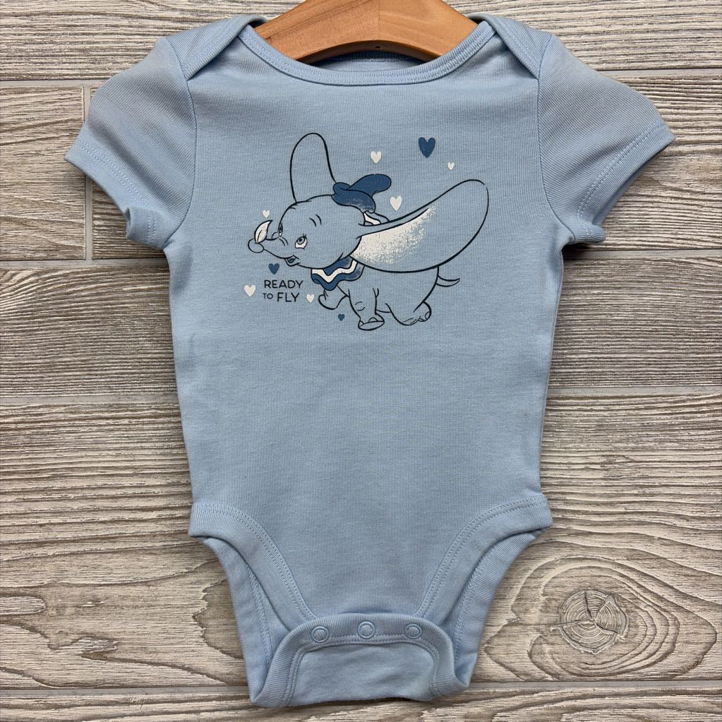Bodysuit Ready To Fly Dumbo 6M