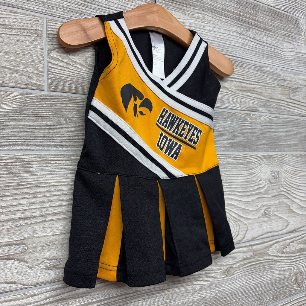 Cheerleader Dress IA Hawkeyes 0-3M