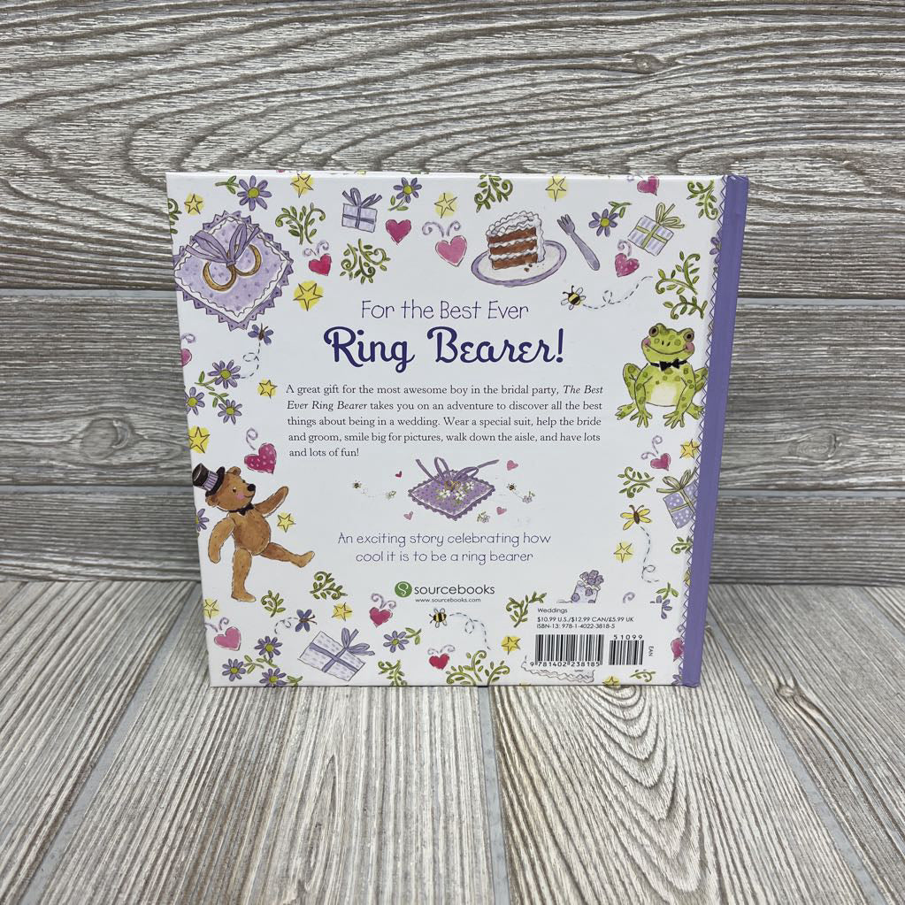 The Best Ever Ring Bearer Hardcover Book