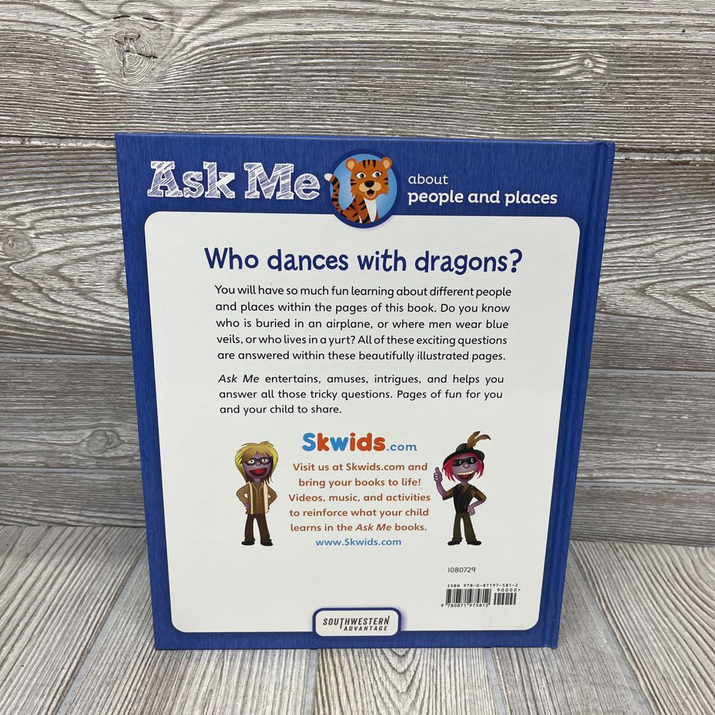 Ask Me About Science Who Dances With Dragons? Hardcover Book