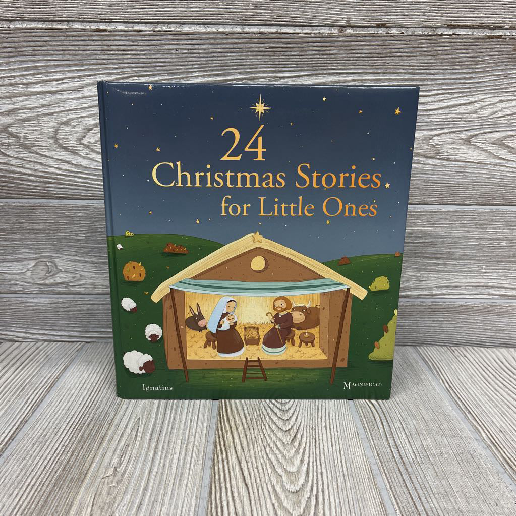24 Christmas Stories For Little Ones Hardcover Book
