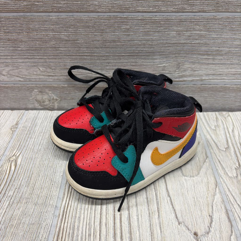 1 Mid Sneakers Mutli Color Design 6C