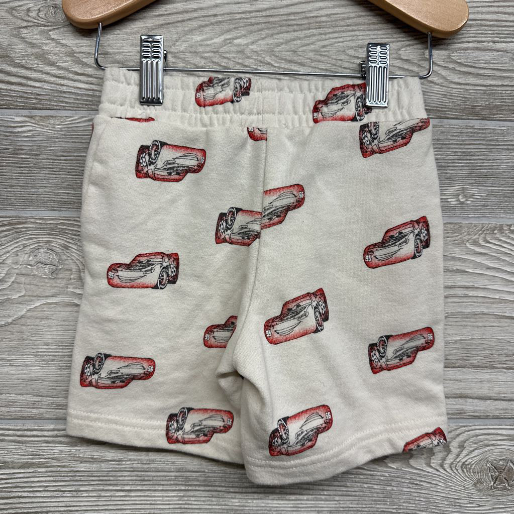 French Terry Shorts Lightning McQueen 3T