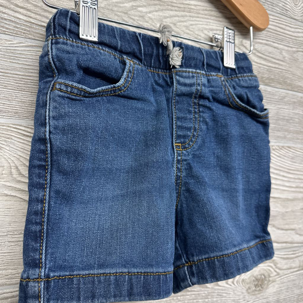 Pull On Denim Shorts 3T
