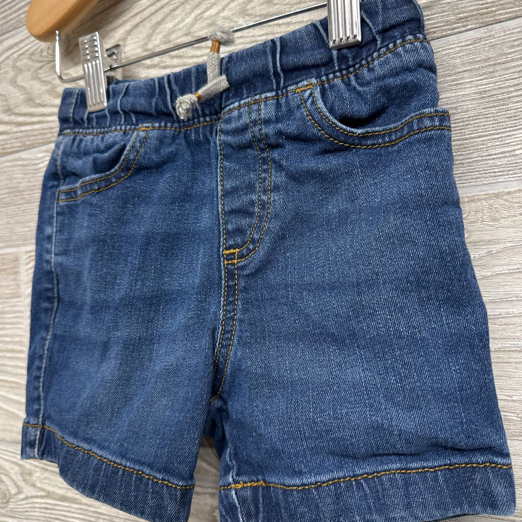 Pull On Denim Shorts 3T