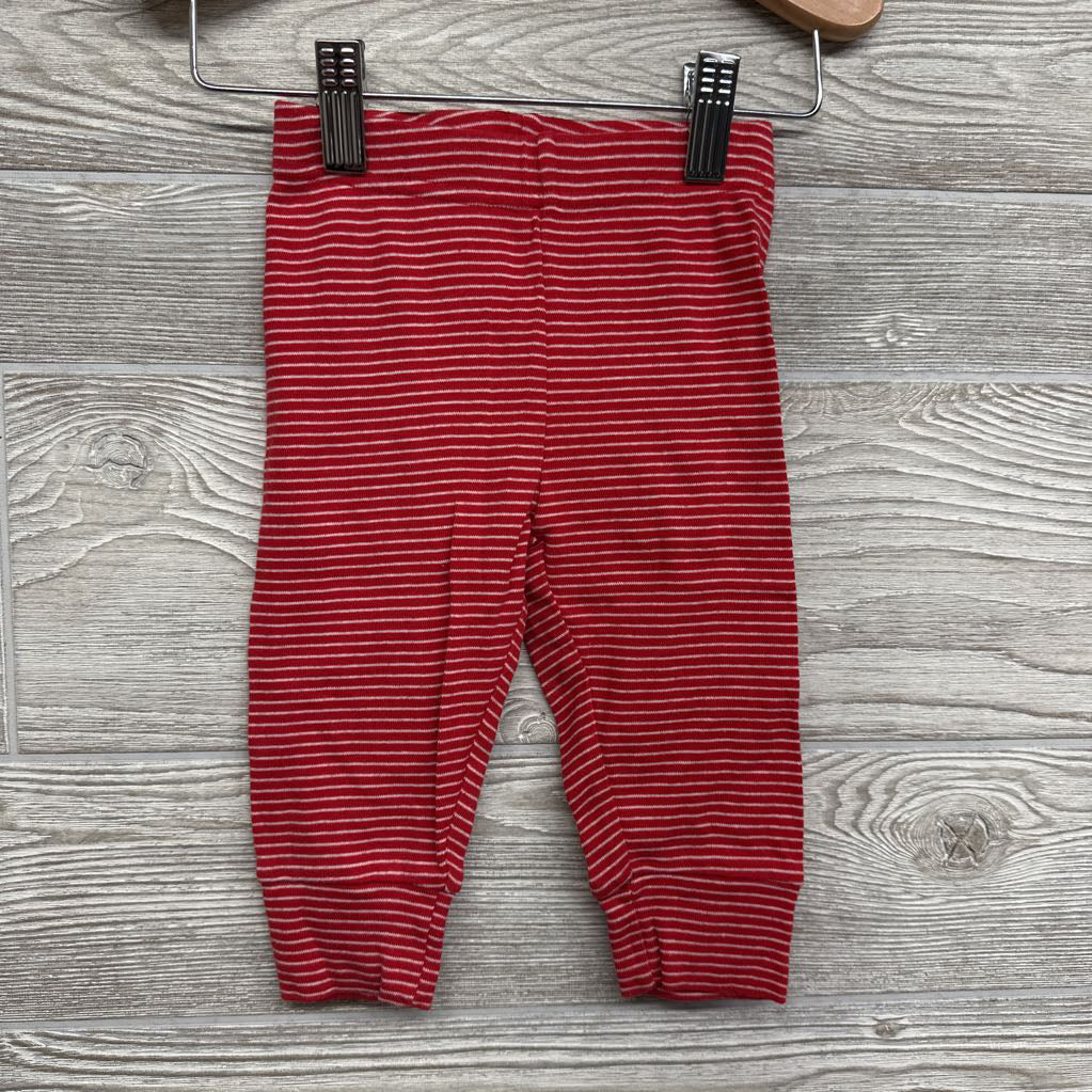 LS Bodysuit Little One Big Heart & Pants Stripes 9M