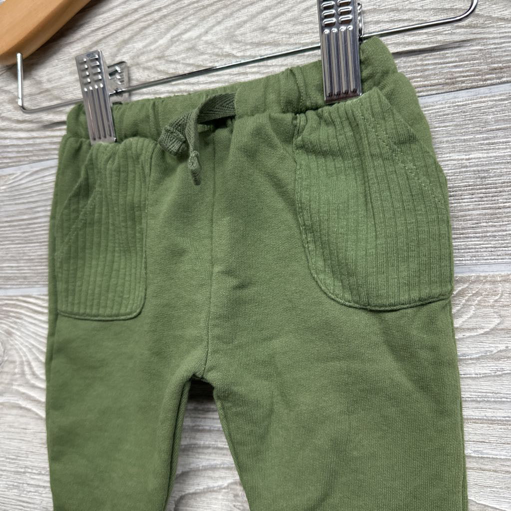 French Terry Joggers Ribbed Pockets NB