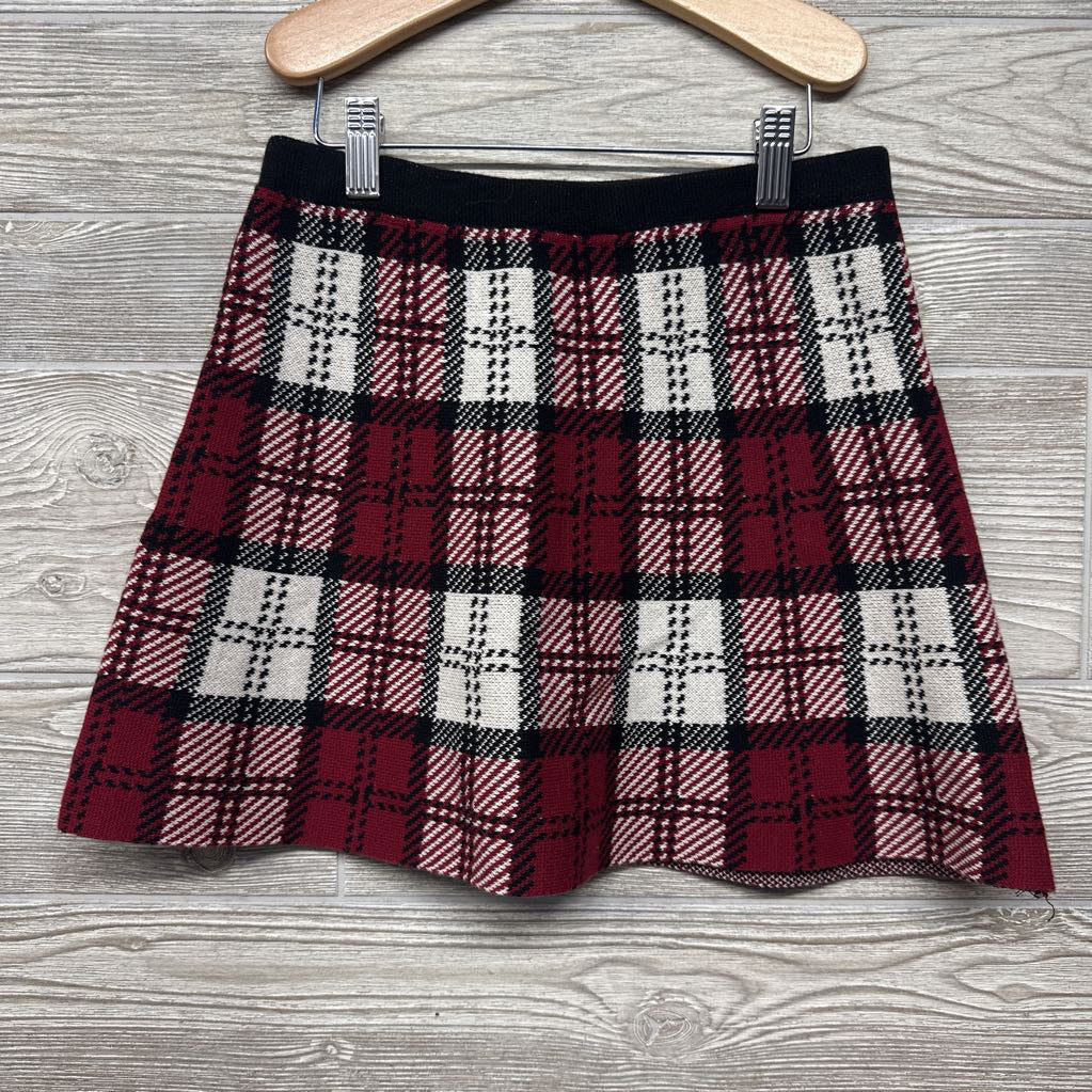 Plaid Knit Skirt 7-8