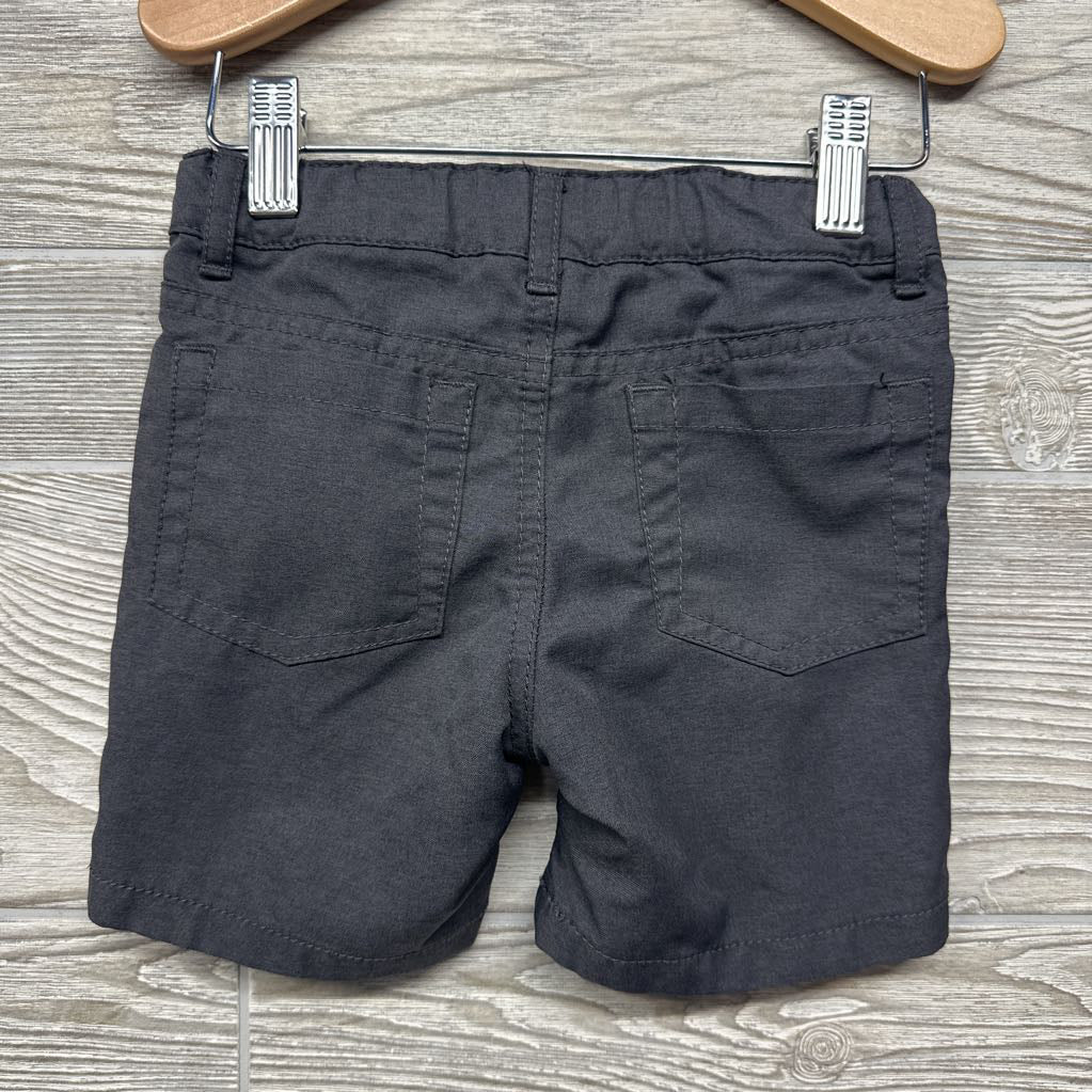 Woven Flat Front Shorts 3T