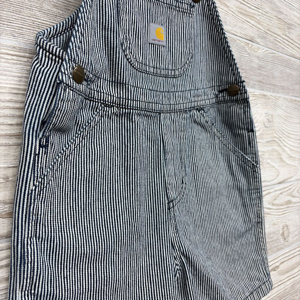 Shortalls Striped 3t
