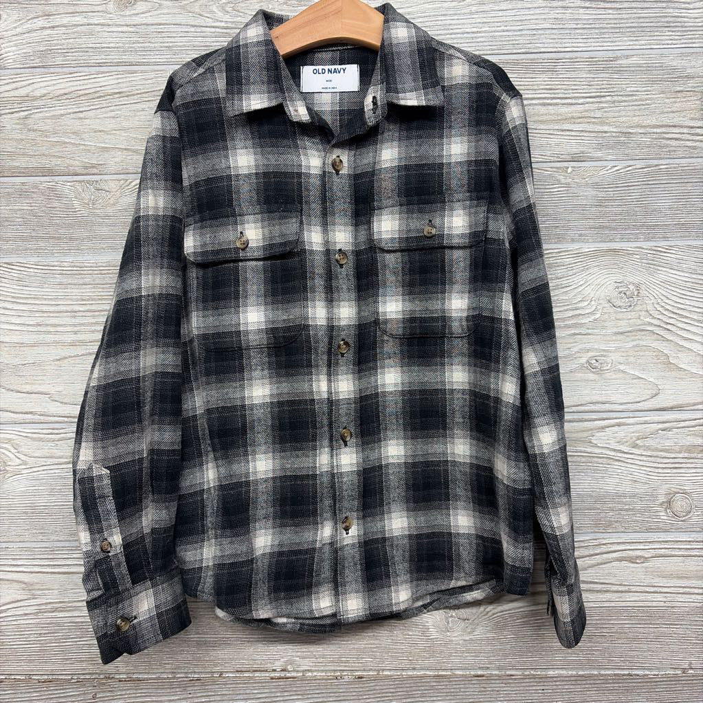 Flannel Button Up Shirt 8