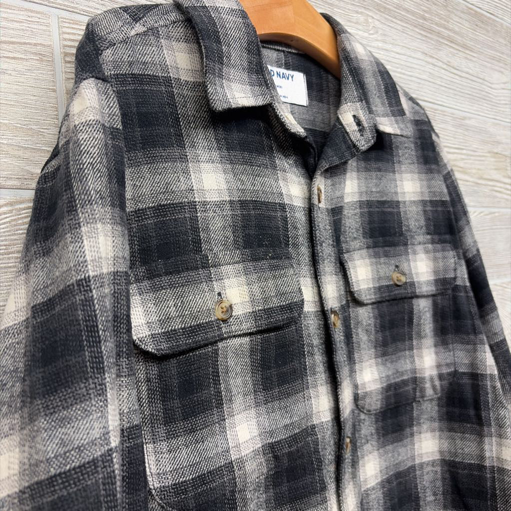 Flannel Button Up Shirt 8