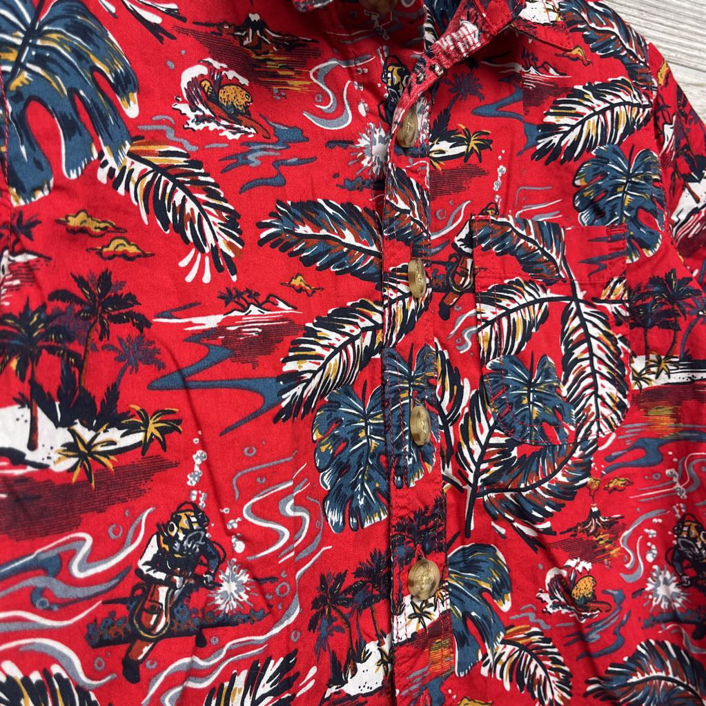 SS Button Up Shirt Flowers 5