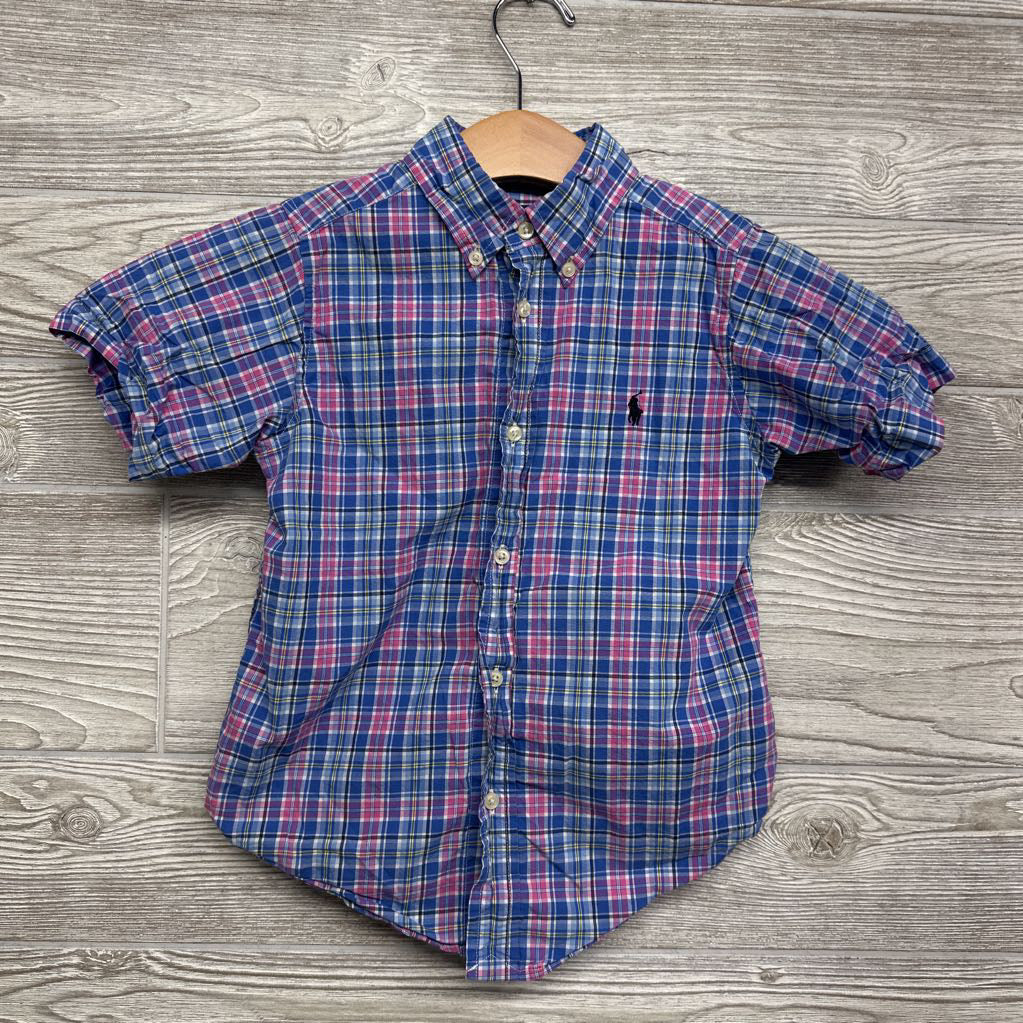 SS Plaid Button Up Shirt 4