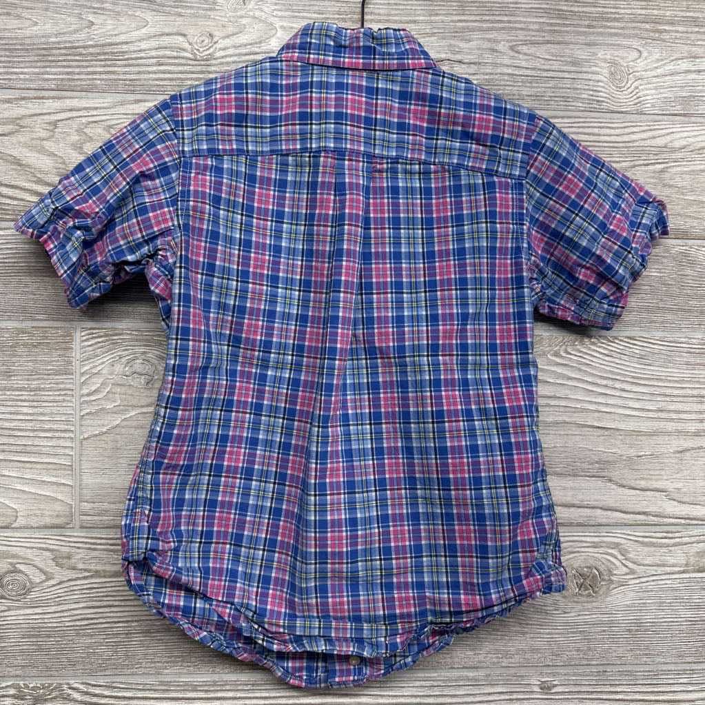 SS Plaid Button Up Shirt 4