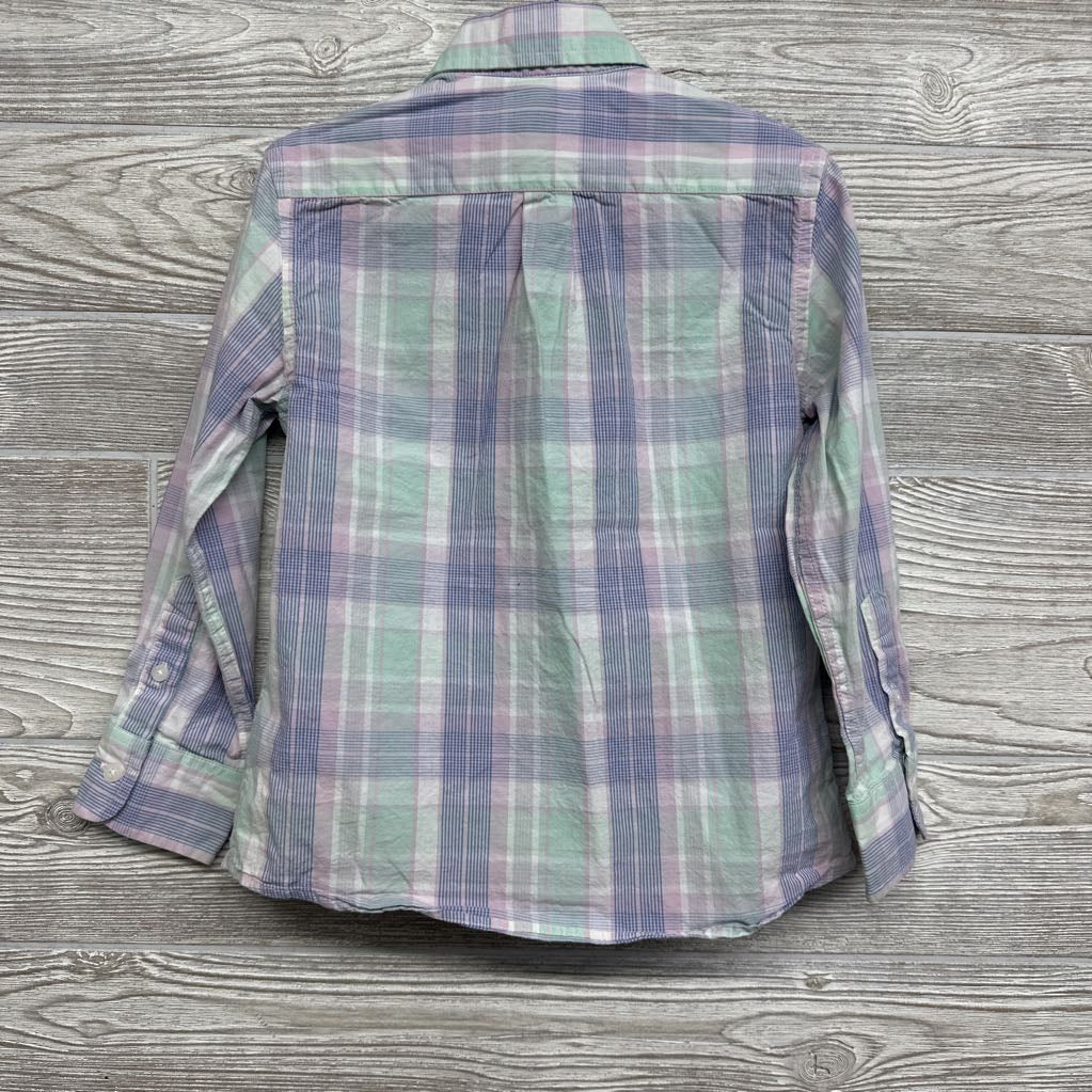 Button Up Shirt Stripes 4-5