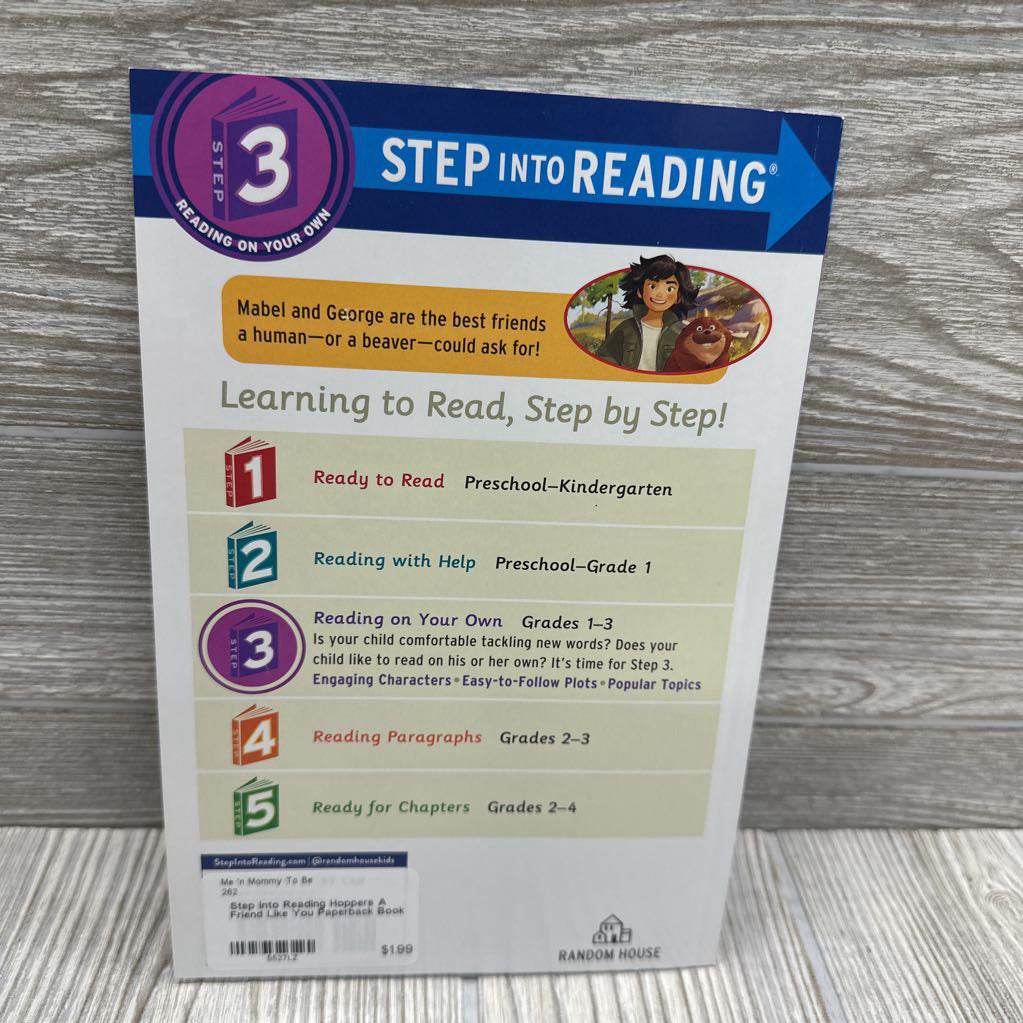 Step Into Reading Hoppers A Friend Like You Paperback Book