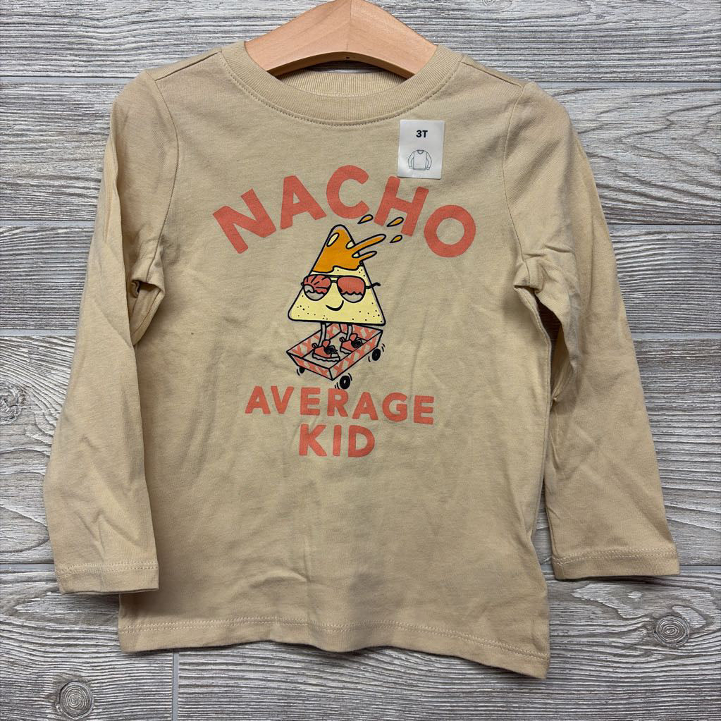 NEW Shirt Nacho Average Kid 3t