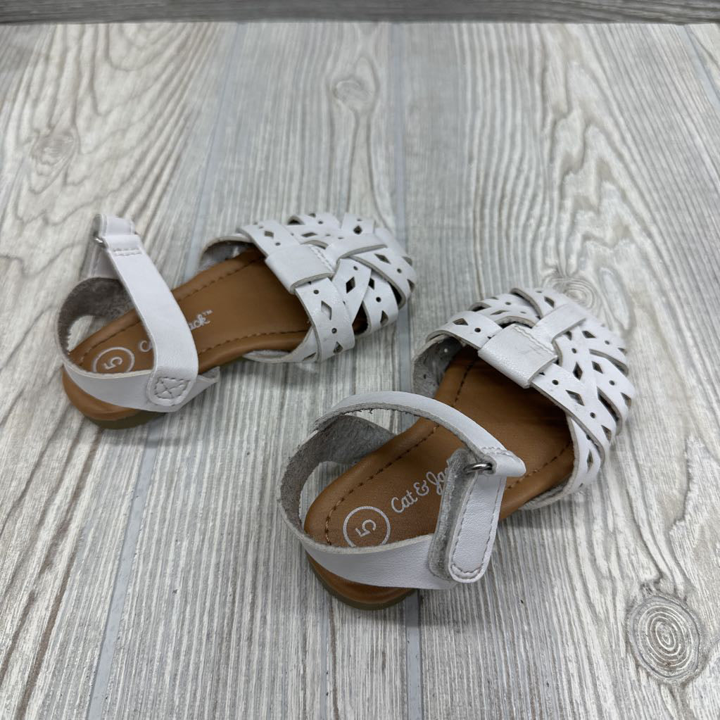 Velcro Closed Toe Sandals 5C
