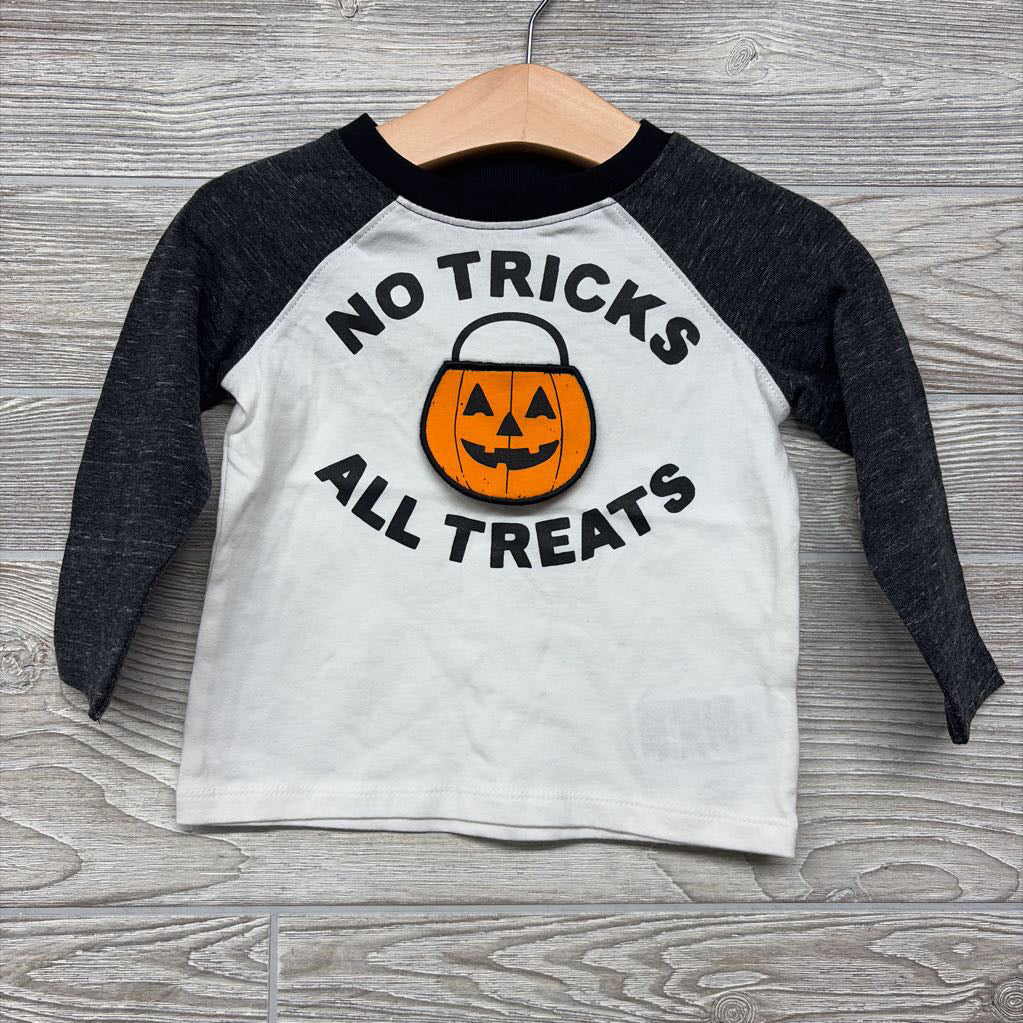 Shirt No Tricks All Treats 12-18M