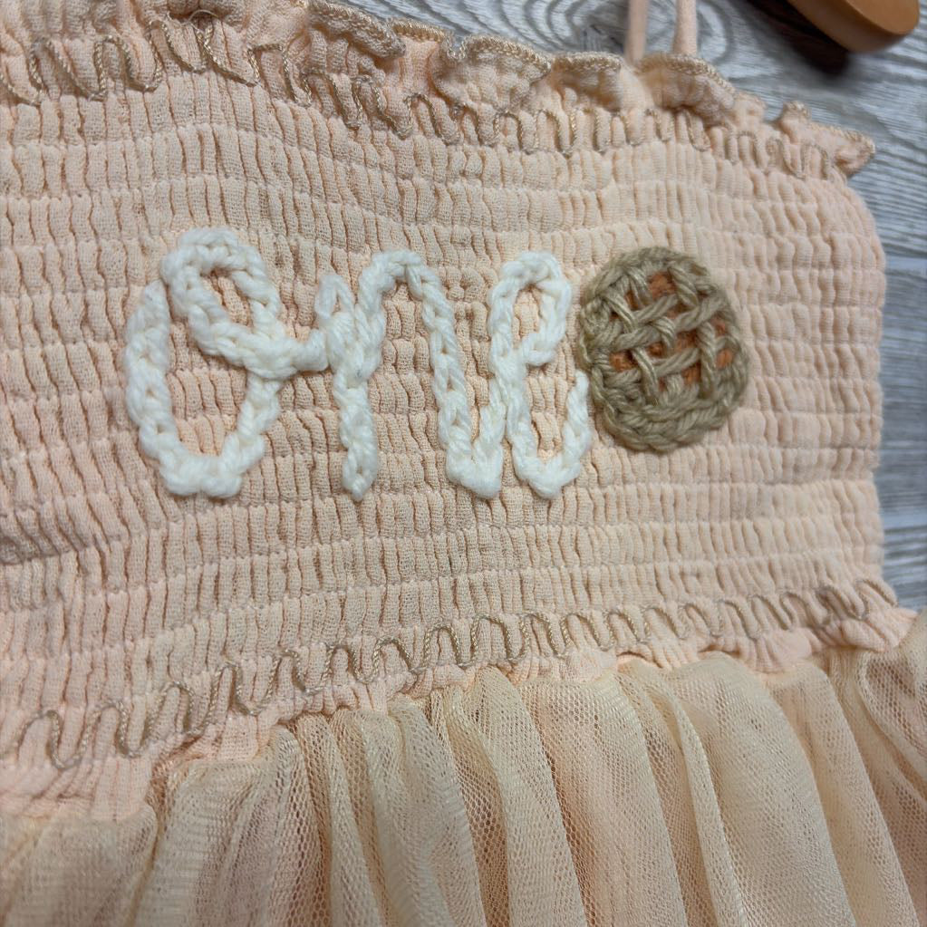 Tank Smocked Tulle Dress One 12-18M